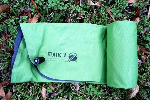 Review Eight Years With The Static V Sleeping Pad The Trail Bug